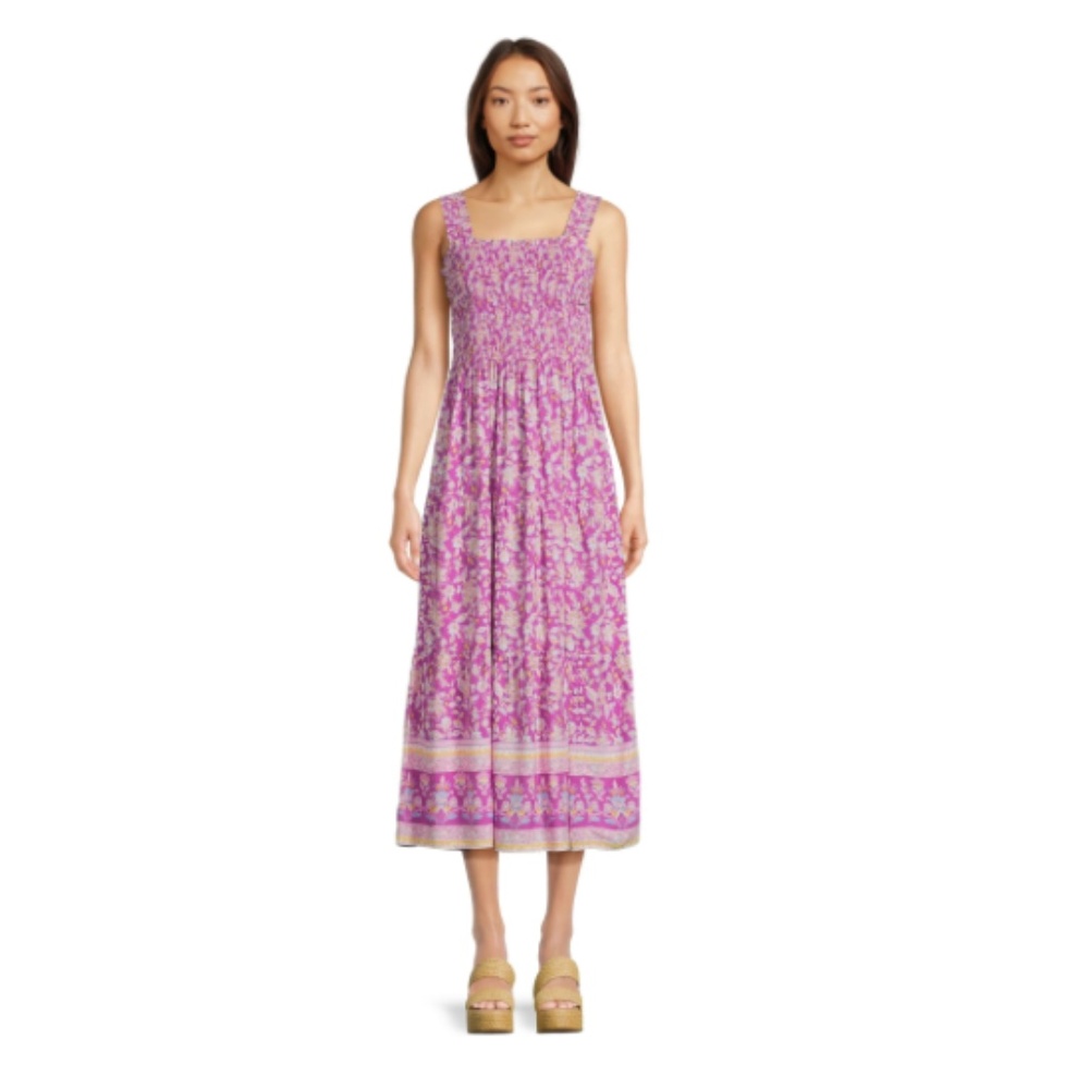 beaclunchlounge • purple maxi dress